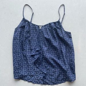 Anthropologie tank top. Perfect for the 4th!